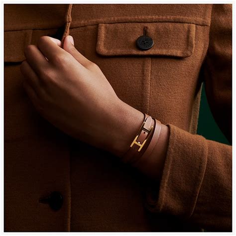 hermes double tour bracelet behapi|hermes hapi bracelet.